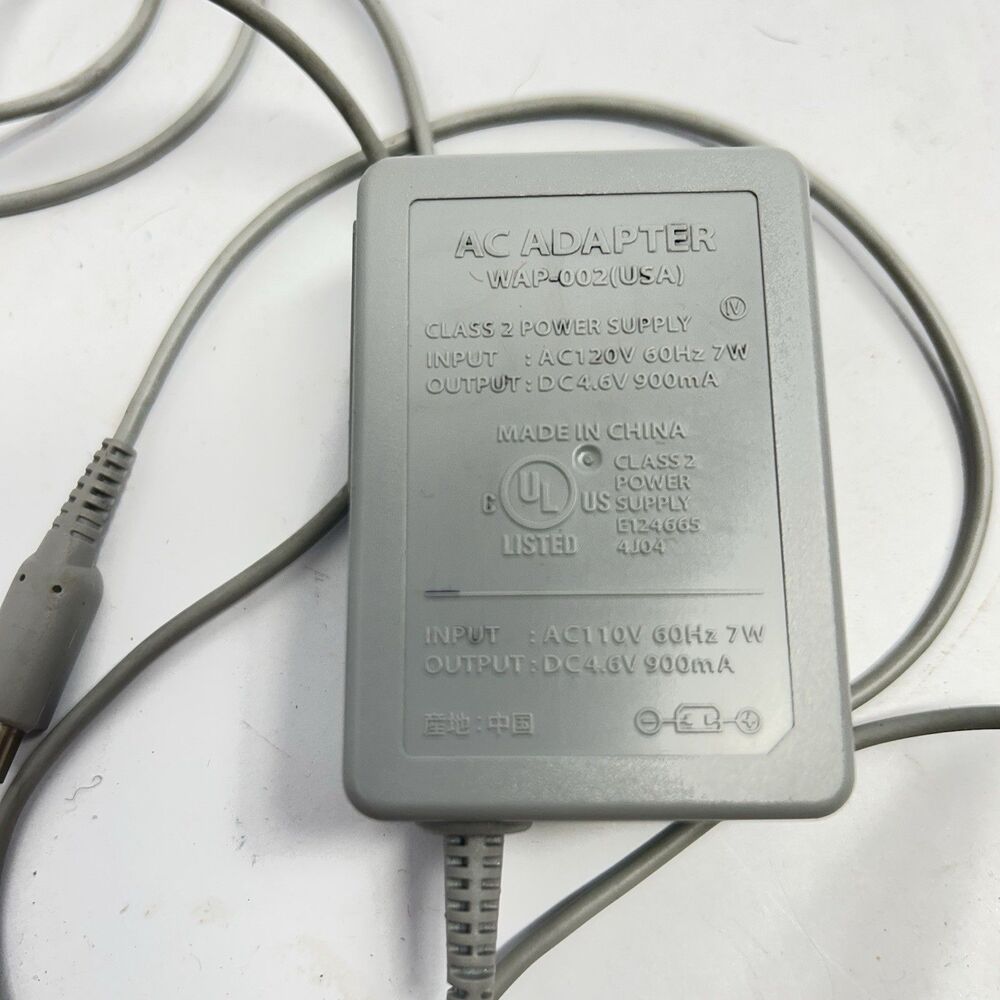 Official Nintendo 3DS AC Adapter Power Supply OEM Charger Cord Original WAP-002